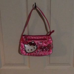 Cute pink hello kitty handbag